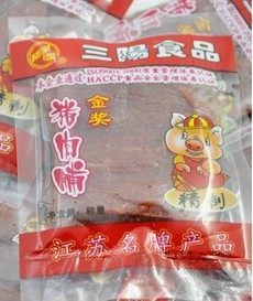 舌尖上的靖江 一品正宗三陽(yáng)豬肉脯的精制美味
